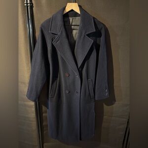 Women’s Oversized 100% Wool Coat